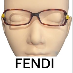 Authentic Fendi signature luxury designer prescription eyeglasses frames
